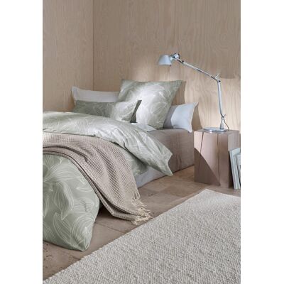 hessnatur Perkal Bettwäsche Set VENNO aus Bio-Baumwolle - grau Größe 135x200+40x80 cm hessnatur Perkal Bettwäsche Set VENNO aus Bio-Baumwolle - grau Größe 135x200+40x80 cm
