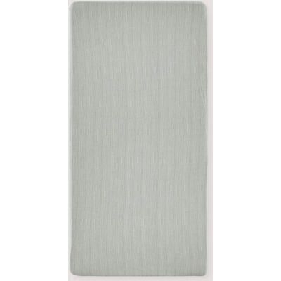 hessnatur Baby Jersey Spannbettlaken aus Bio-Baumwolle - blau Größe 100x200 cm hessnatur Baby Jersey Spannbettlaken aus Bio-Baumwolle - blau Größe 100x200 cm