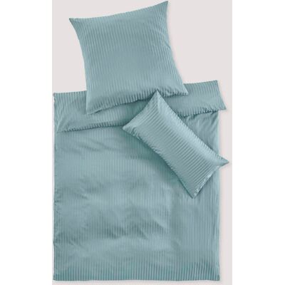 hessnatur Bettwäsche Set SILKY TOUCH aus TENCEL™ Lyocell und Bio-Baumwolle - blau Größe 135x200+40x80 cm hessnatur Bettwäsche Set SILKY TOUCH aus TENCEL™ Lyocell und Bio-Baumwolle - blau Größe 135x200+40x80 cm