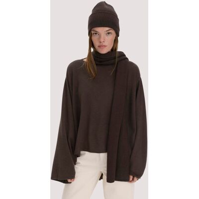 hessnatur Damen Strick Schal aus Bio-Merinowolle mit Cashmere - braun Größe 35x208 cm hessnatur Damen Strick Schal aus Bio-Merinowolle mit Cashmere - braun Größe 35x208 cm