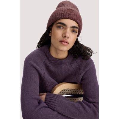 hessnatur Damen Strick Mütze aus Bio-Baumwolle mit Schurwolle und recycelter Wolle - rot Größe 1size hessnatur Damen Strick Mütze aus Bio-Baumwolle mit Schurwolle und recycelter Wolle - rot Größe 1size