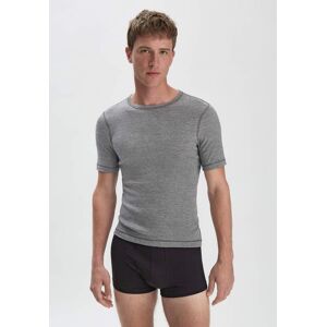 hessnatur Herren T-Shirt PURE FUNCTION mit Bio-Merinowolle und Seide - grau Größe 4 = S hessnatur Herren T-Shirt PURE FUNCTION mit Bio-Merinowolle und Seide - grau Größe 4 = S