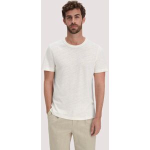 hessnatur Herren T-Shirt Regular aus Leinen und Bio-Baumwolle - weiß Größe 48 hessnatur Herren T-Shirt Regular aus Leinen und Bio-Baumwolle - weiß Größe 48