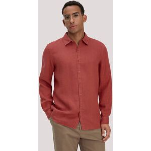 hessnatur Herren Hemd Regular aus Leinen - braun Größe S (37/38) hessnatur Herren Hemd Regular aus Leinen - braun Größe S (37/38)