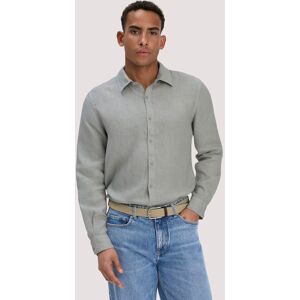 hessnatur Herren Hemd Regular aus Leinen - grau Größe M (39/40) hessnatur Herren Hemd Regular aus Leinen - grau Größe M (39/40)