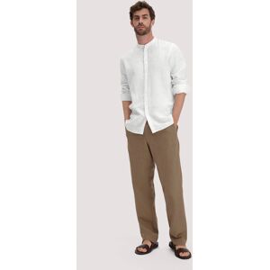 hessnatur Herren Hose ENEA Regular aus Bio-Baumwolle mit Leinen - braun Größe 33/34 hessnatur Herren Hose ENEA Regular aus Bio-Baumwolle mit Leinen - braun Größe 33/34