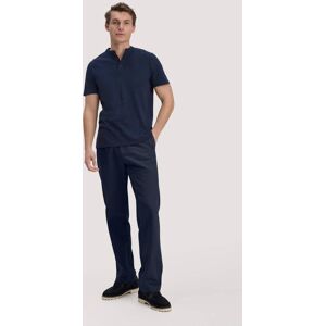 hessnatur Herren Hose ENEA Regular aus Bio-Baumwolle mit Leinen - blau Größe 33/34 hessnatur Herren Hose ENEA Regular aus Bio-Baumwolle mit Leinen - blau Größe 33/34
