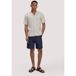hessnatur Herren Shorts ENEA Relaxed aus Bio-Baumwolle mit Leinen - blau Größe 33 hessnatur Herren Shorts ENEA Relaxed aus Bio-Baumwolle mit Leinen - blau Größe 33