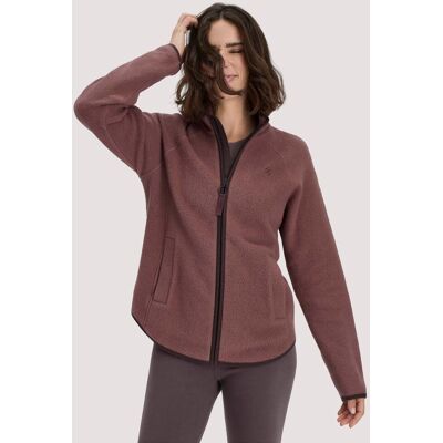 hessnatur Loungewear Fleece Jacke Relaxed ACTIVE LIGHT aus Bio-Baumwolle - braun Größe S hessnatur Loungewear Fleece Jacke Relaxed ACTIVE LIGHT aus Bio-Baumwolle - braun Größe S