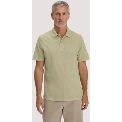 hessnatur Herren Jersey Polo Regular aus Bio-Baumwolle - grün Größe 48 hessnatur Herren Jersey Polo Regular aus Bio-Baumwolle - grün Größe 48