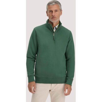 hessnatur Herren Sweat Troyer Regular BETTER RECYCLING aus Bio-Baumwolle - grün Größe XL hessnatur Herren Sweat Troyer Regular BETTER RECYCLING aus Bio-Baumwolle - grün Größe XL
