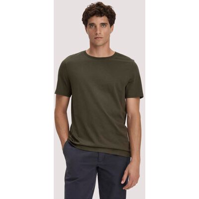 hessnatur Herren T-Shirt Regular aus Regenerative Organic Cotton (ROC) - grün Größe 54 hessnatur Herren T-Shirt Regular aus Regenerative Organic Cotton (ROC) - grün Größe 54