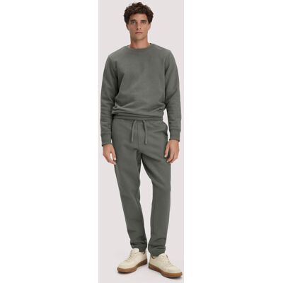 hessnatur Herren Sweathose TRIAS Relaxed BETTERRECYCLING aus Bio-Baumwolle - grün Größe L hessnatur Herren Sweathose TRIAS Relaxed BETTERRECYCLING aus Bio-Baumwolle - grün Größe L