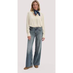 weitet sich etwas beim Tragen|GOTS-zertifiziert hessnatur Damen Jeans ALVA Wide Leg aus Bio-Denim - blau Größe 26/34 weitet sich etwas beim Tragen|GOTS-zertifiziert hessnatur Damen Jeans ALVA Wide Leg aus Bio-Denim - blau Größe 26/34
