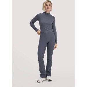 hessnatur Loungewear Rib Leggings High Waist BETTER RECYCLING aus Bio-Baumwolle - blau Größe L hessnatur Loungewear Rib Leggings High Waist BETTER RECYCLING aus Bio-Baumwolle - blau Größe L