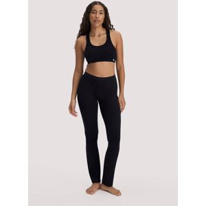 hessnatur Damen Leggings Flared SOFT RIB aus Bio-Baumwolle - schwarz Größe 34 hessnatur Damen Leggings Flared SOFT RIB aus Bio-Baumwolle - schwarz Größe 34