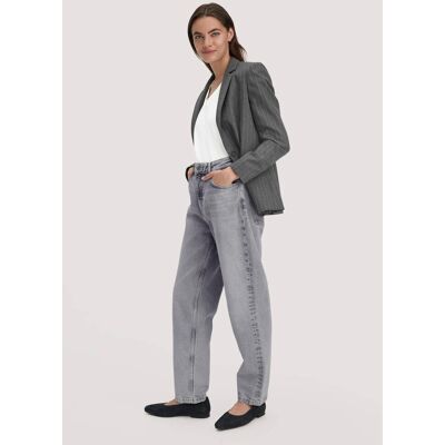 hessnatur Damen Jeans NELE Barrel Leg aus Bio-Baumwolle - grau Größe 27/30 hessnatur Damen Jeans NELE Barrel Leg aus Bio-Baumwolle - grau Größe 27/30