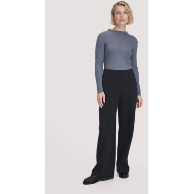hessnatur Damen Jersey Hose Wide Leg Relaxed aus Bio-Baumwolle - schwarz Größe 34 hessnatur Damen Jersey Hose Wide Leg Relaxed aus Bio-Baumwolle - schwarz Größe 34