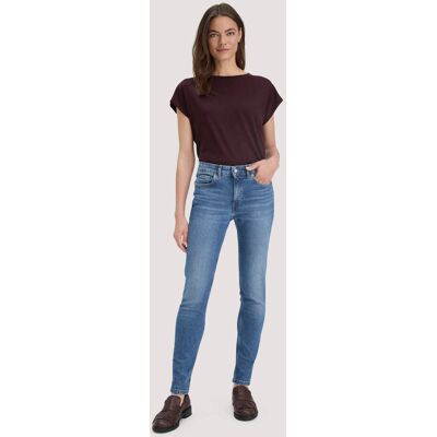hessnatur Damen Jeans LINA Mid Rise Skinny aus Bio-Denim - blau Größe 26/30 hessnatur Damen Jeans LINA Mid Rise Skinny aus Bio-Denim - blau Größe 26/30