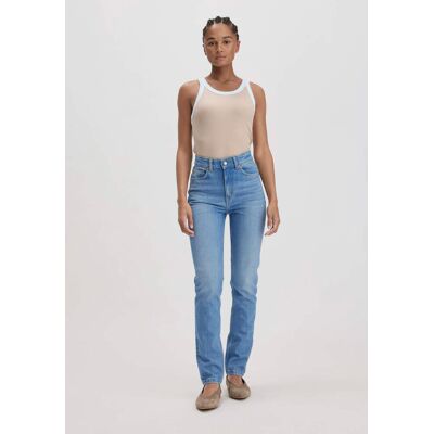 hessnatur Damen Jeans LINN Slim High Rise aus Bio-Denim - blau Größe 27/30 hessnatur Damen Jeans LINN Slim High Rise aus Bio-Denim - blau Größe 27/30