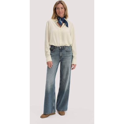 weitet sich etwas beim Tragen|GOTS-zertifiziert hessnatur Damen Jeans ALVA Wide Leg aus Bio-Denim - blau Größe 26/34 weitet sich etwas beim Tragen|GOTS-zertifiziert hessnatur Damen Jeans ALVA Wide Leg aus Bio-Denim - blau Größe 26/34