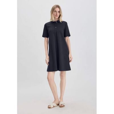 hessnatur Damen Jersey Kleid Knielang Relaxed aus Bio-Baumwolle - blau Größe 38 hessnatur Damen Jersey Kleid Knielang Relaxed aus Bio-Baumwolle - blau Größe 38