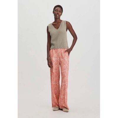 hessnatur Damen Print Hose Wide Leg Relaxed aus LENZING™ ECOVERO™ Viskose - braun Größe 48 hessnatur Damen Print Hose Wide Leg Relaxed aus LENZING™ ECOVERO™ Viskose - braun Größe 48