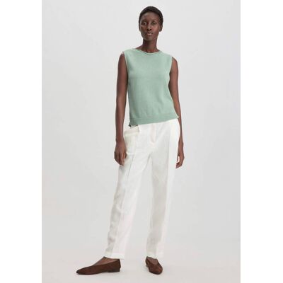 hessnatur Damen Hose Straight Leg Relaxed aus Leinen - weiß Größe 44 hessnatur Damen Hose Straight Leg Relaxed aus Leinen - weiß Größe 44