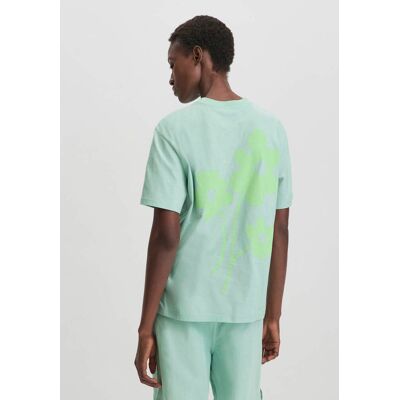 hessnatur Damen Print T-Shirt Oversize aus Bio-Baumwolle - grün Größe 34 hessnatur Damen Print T-Shirt Oversize aus Bio-Baumwolle - grün Größe 34
