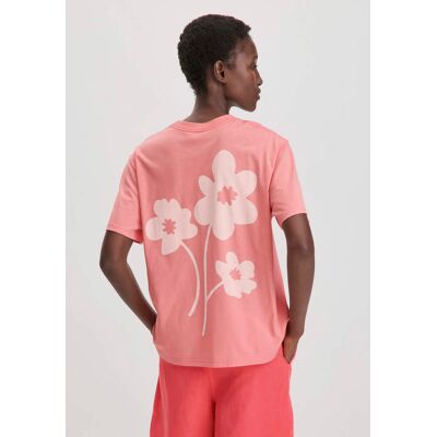 hessnatur Damen Print T-Shirt Oversize aus Bio-Baumwolle - rosa Größe 34 hessnatur Damen Print T-Shirt Oversize aus Bio-Baumwolle - rosa Größe 34