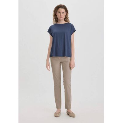hessnatur Damen 5-Pocket Hose Skinny aus TENCEL™ Lyocell mit reiner Bio-Baumwolle - beige Größe 46 hessnatur Damen 5-Pocket Hose Skinny aus TENCEL™ Lyocell mit reiner Bio-Baumwolle - beige Größe 46