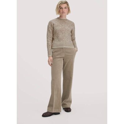 hessnatur Damen Cordhose Wide Leg Relaxed aus Bio-Baumwolle - beige Größe 48 hessnatur Damen Cordhose Wide Leg Relaxed aus Bio-Baumwolle - beige Größe 48