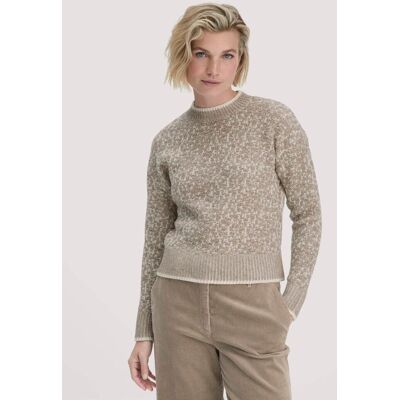 hessnatur Damen Strick Pullover Relaxed BETTER RECYCLING aus Bio-Merinowolle - beige Größe XL hessnatur Damen Strick Pullover Relaxed BETTER RECYCLING aus Bio-Merinowolle - beige Größe XL