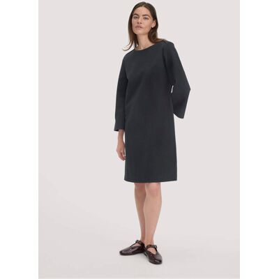 hessnatur Damen Jersey Kleid Mini Regular aus Bio-Baumwolle - schwarz Größe 36 hessnatur Damen Jersey Kleid Mini Regular aus Bio-Baumwolle - schwarz Größe 36