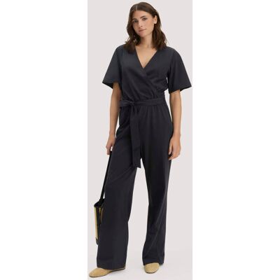 hessnatur Damen Jersey Overall Relaxed aus Bio-Baumwolle - schwarz Größe 36 hessnatur Damen Jersey Overall Relaxed aus Bio-Baumwolle - schwarz Größe 36