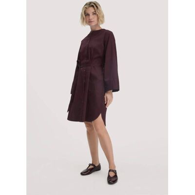 hessnatur Damen Kleid Relaxed aus Bio-Baumwolle - braun Größe 36 hessnatur Damen Kleid Relaxed aus Bio-Baumwolle - braun Größe 36