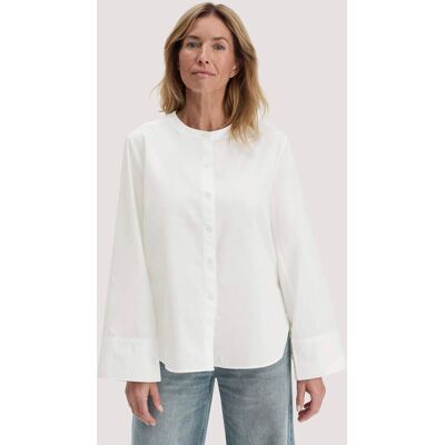 hessnatur Damen Bluse Relaxed aus Bio-Baumwolle - weiß Größe 46 hessnatur Damen Bluse Relaxed aus Bio-Baumwolle - weiß Größe 46