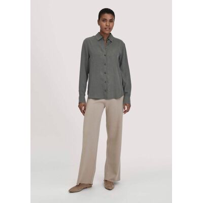hessnatur Damen Strick Hose Relaxed aus Bio-Merinowolle und Bio-Baumwolle - beige Größe L hessnatur Damen Strick Hose Relaxed aus Bio-Merinowolle und Bio-Baumwolle - beige Größe L