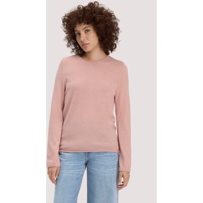 hessnatur Damen Strick Pullover Regular aus Bio-Merinowolle - rosa Größe M hessnatur Damen Strick Pullover Regular aus Bio-Merinowolle - rosa Größe M