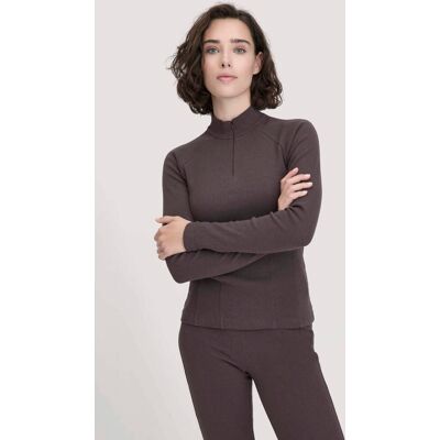 hessnatur Loungewear Longsleeve Fitted BETTER RECYCLING aus Bio-Baumwolle - lila Größe 46 hessnatur Loungewear Longsleeve Fitted BETTER RECYCLING aus Bio-Baumwolle - lila Größe 46