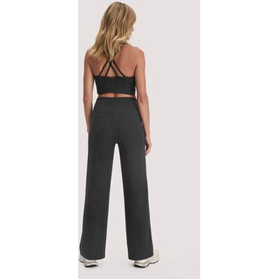 hessnatur Loungewear Hose Wide Leg ACTIVE COMFORT aus Bio-Baumwolle - schwarz Größe S hessnatur Loungewear Hose Wide Leg ACTIVE COMFORT aus Bio-Baumwolle - schwarz Größe S