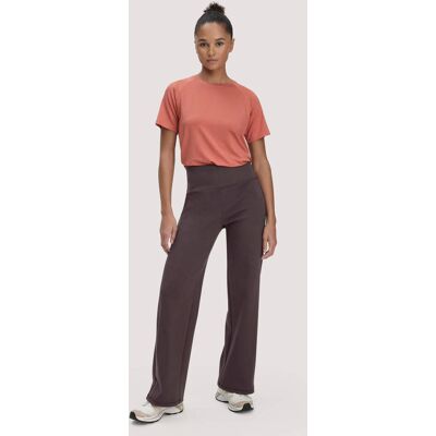 hessnatur Loungewear Hose Wide Leg ACTIVE COMFORT aus Bio-Baumwolle - braun Größe S hessnatur Loungewear Hose Wide Leg ACTIVE COMFORT aus Bio-Baumwolle - braun Größe S