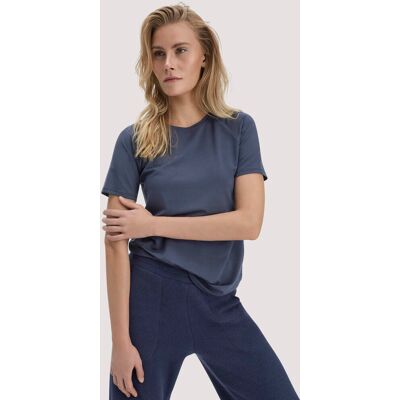 hessnatur Loungewear T-Shirt Regular ACTIVE COMFORT aus TENCEL™ Lyocell - blau Größe 34 hessnatur Loungewear T-Shirt Regular ACTIVE COMFORT aus TENCEL™ Lyocell - blau Größe 34