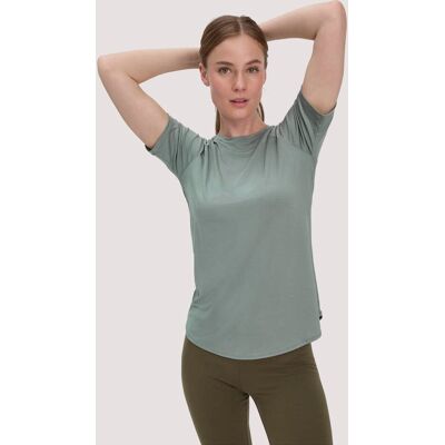 hessnatur Loungewear T-Shirt Regular ACTIVE COMFORT aus TENCEL™ Lyocell - grün Größe 34 hessnatur Loungewear T-Shirt Regular ACTIVE COMFORT aus TENCEL™ Lyocell - grün Größe 34