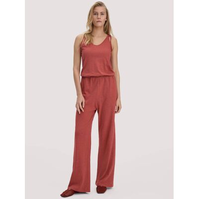 hessnatur Damen Jersey Jumpsuit Relaxed aus Leinen und Bio-Baumwolle - braun Größe 34 hessnatur Damen Jersey Jumpsuit Relaxed aus Leinen und Bio-Baumwolle - braun Größe 34