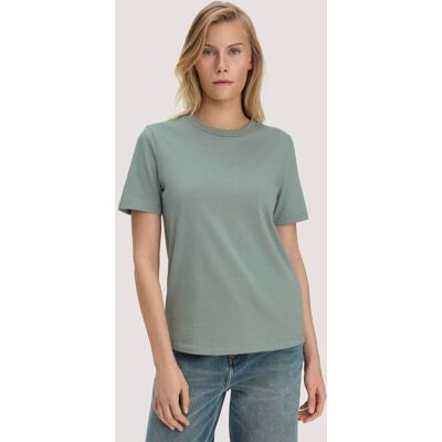 hessnatur Damen Heavy T-Shirt Relaxed aus Bio-Baumwolle - grün Größe 34 hessnatur Damen Heavy T-Shirt Relaxed aus Bio-Baumwolle - grün Größe 34