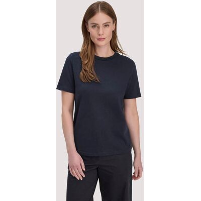 hessnatur Damen Heavy T-Shirt Relaxed aus Bio-Baumwolle - blau Größe 38 hessnatur Damen Heavy T-Shirt Relaxed aus Bio-Baumwolle - blau Größe 38