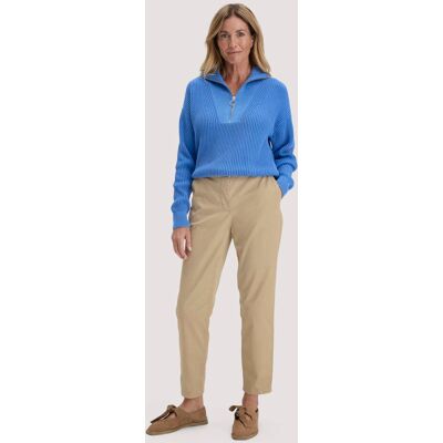hessnatur Damen Chino Straight Leg Regular aus Bio-Baumwolle - beige Größe 38 hessnatur Damen Chino Straight Leg Regular aus Bio-Baumwolle - beige Größe 38