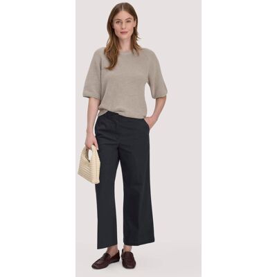 hessnatur Damen Hose Culotte Regular aus Bio-Baumwolle - schwarz Größe 34 hessnatur Damen Hose Culotte Regular aus Bio-Baumwolle - schwarz Größe 34