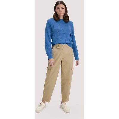 hessnatur Damen Hose Soft Utility Cargo Relaxed aus Bio-Baumwolle - beige Größe 48 hessnatur Damen Hose Soft Utility Cargo Relaxed aus Bio-Baumwolle - beige Größe 48